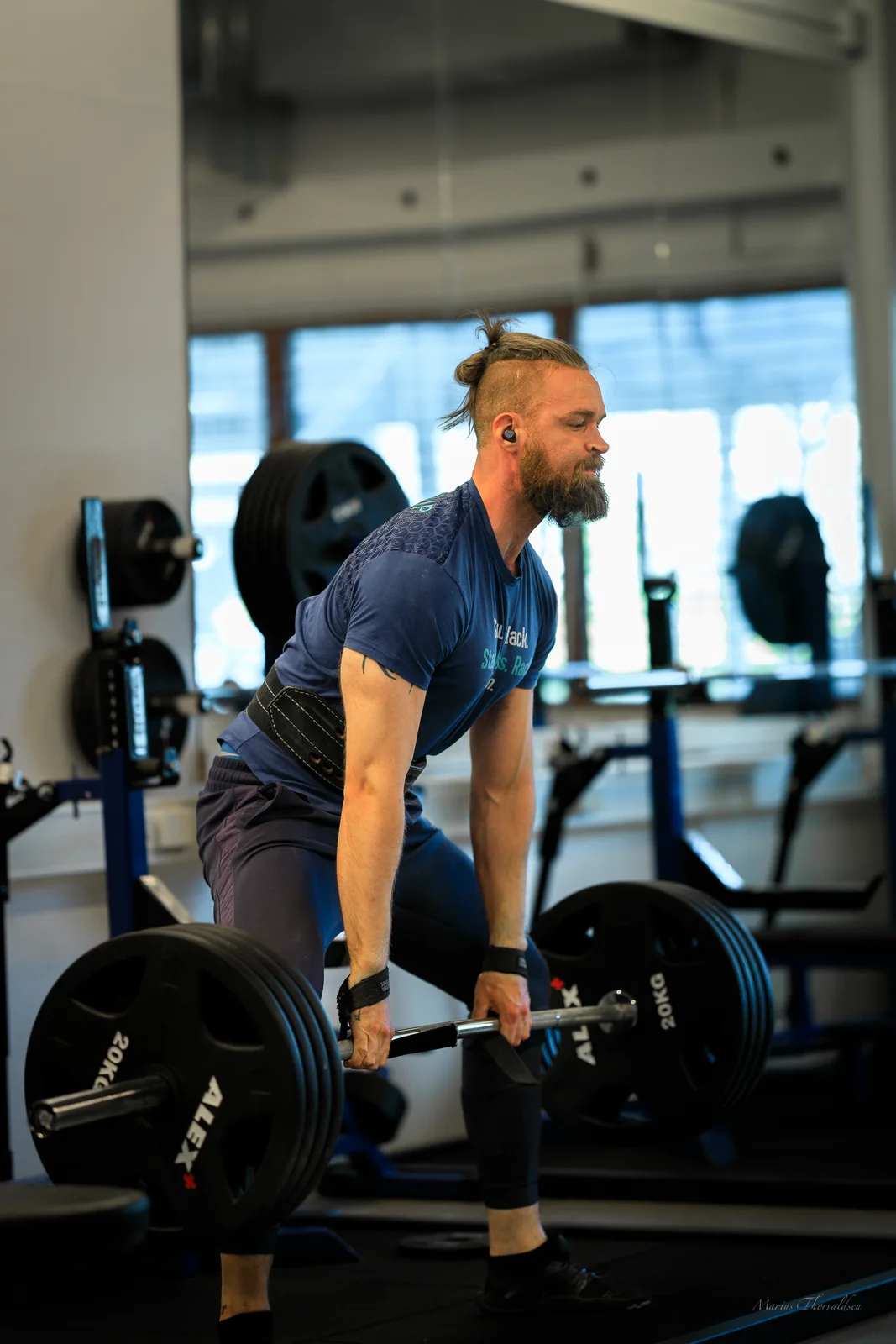 Svein trener markløft